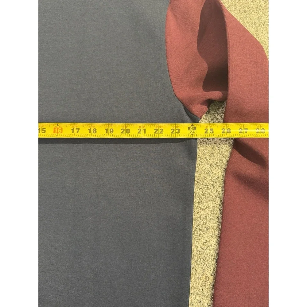 Polo Ralph Lauren Colorblock Sweatshirt Mens LT‎ Pony Blue Green Burgundy Large